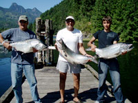 Island Tides Vancouver Island fishing lodge, British Columbia, Canada.